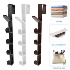 3 Pcs Door Back Hook Hanger Hollow Hooks over The for Hanging Clothes