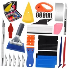  43 PCS Car Window Tint Kit, Vinyl Wrap Tool Window Tint Squeegee Tools 43 Pcs