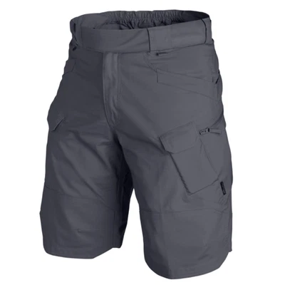 Helikon Tex Utl 11` Urbain Tactical Short Cargo Pantalon Court Ombre Gris L W34 - Photo 1/2