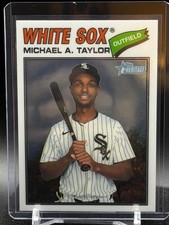 Michael A. Taylor 2026 Topps Heritage Chrome Base #45 - Chicago White Sox