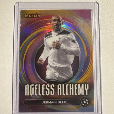2024-25 Topps Merlin UEFA UCC Jermain Defoe Ageless Alchemy Gold 3/50 Tottenham