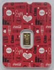 1/2g .9999 Gold Coca-Cola Bar in an Assay *Only 5000 Minted