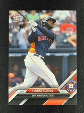 Yordan Alvarez 2024 Topps Now Road To Opening Day Black 08/99 #OD-101 ASTROS