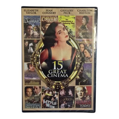 Great Cinema: 15 Classic Films (DVD, 2011, 2 Double Sided Discs) NEW Sealed!