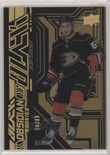 2022-23 SPx UD Black Obsidian Rookies Gold 90/99 Jacob Perreault #OR-21 0p0u