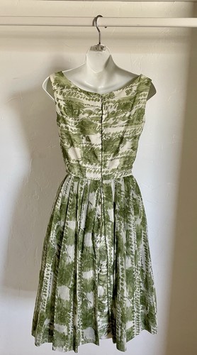 PETER BARRON London VINTAGE 60’s Paneled Floral TEA DRESS Size XS - Picture 13 of 19