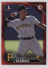 2016 Bowman Draft Draft Picks Red 2/5 Stephen Alemais #BD-34 13iq