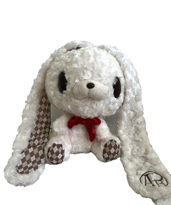 TAITO Chax GP Gloomy All Purpose Bunny Rabbit Teddy Type Argyle CGP513 Plush