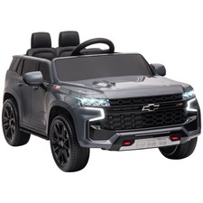 Aosom Chevrolet TAHOE Licensed Kids Ride on Car,12V Battery Powered Kids El