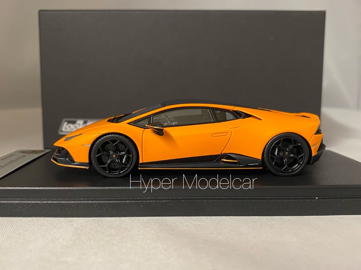 LOOKSMART 1/43 LAMBORGHINI HURACAN EVO FLUO CAPSULE 2020 MATT