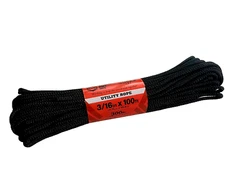 Atwood Rope Manufacturing 3/16" Utility Rope, 100', Black