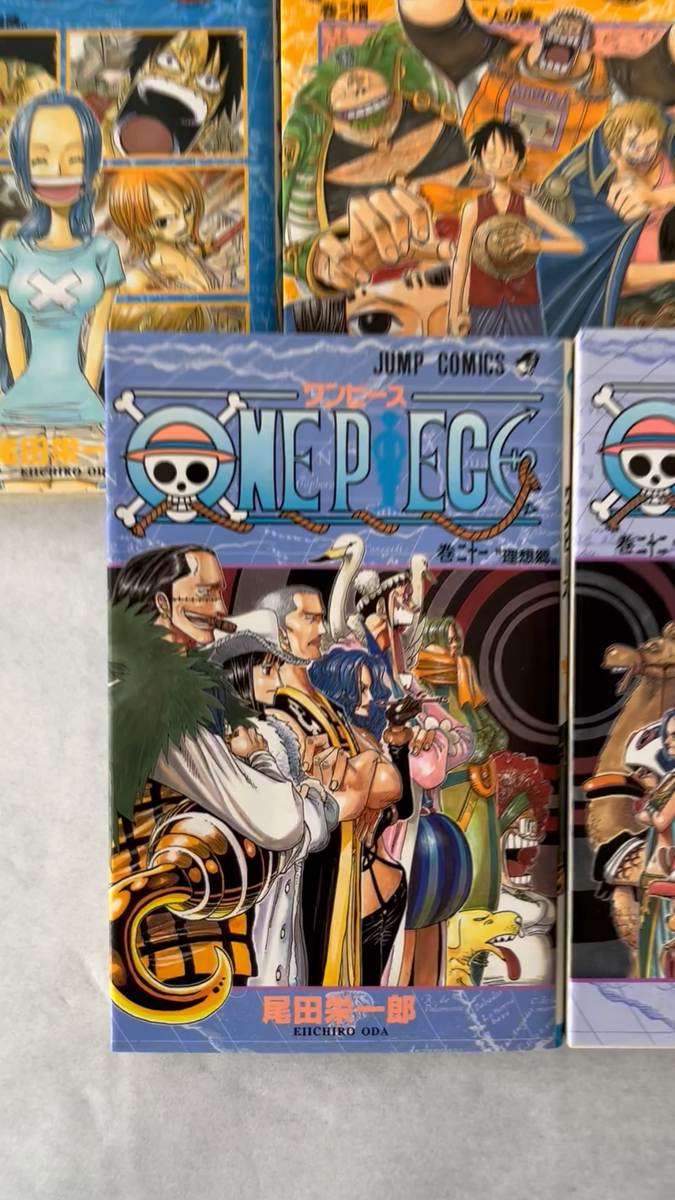 ONE PIECE Comics 5 volumes set vol. 21 - 25 Eiichiro Oda