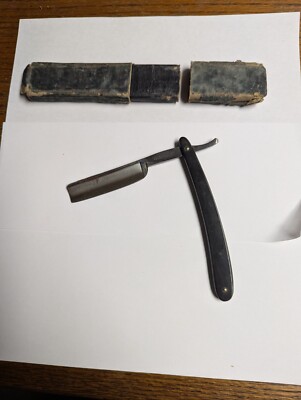 RARE VINTAGE Vanadium C. Friedr Ern #1463 Wald, Germany Straight Razor Shaving