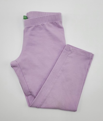United Colors Of Beneton Girls Cotton Capri Leggings Violet Sz 4-5 Yrs Pre-owned - Picture 5 of 11
