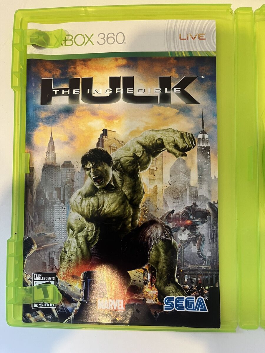 The Incredible Hulk (Microsoft Xbox 360, 2008) for sale