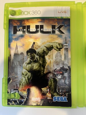 Nintendo Switch XBOX THe INCREDIBLE HULK The Incredible Hulk (Microsoft Xbox 360, 2008) for sale