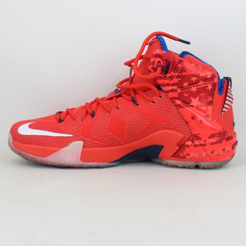 シューズ(男性用) NIKE LEBRON XII 12 INDEPENDENCE DAY Nike LeBron 12 Independence Day - Size 13M | eBay