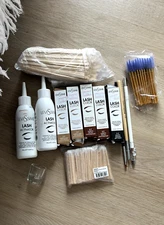 Professional Lash Tinting Kit - Levissime Lash Color, Activator, Tools 