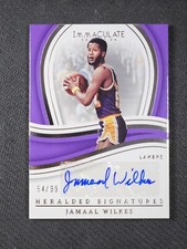 2022 Immaculate Collection Jamaal Wilkes Heralded Signatures /99 Auto Lakers