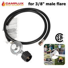 5FT Low Pressure Propane Regulator Hose for BBQ Gas Grill LP Heater Burner Stove