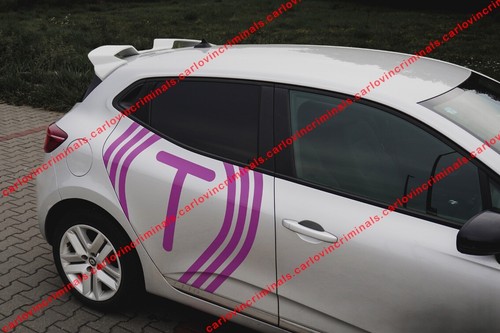 SPOILER ALETTONE POSTERIORE CUP STILE PER RENAULT CLIO 5 ( dal 2019 ) - Foto 5 di 14