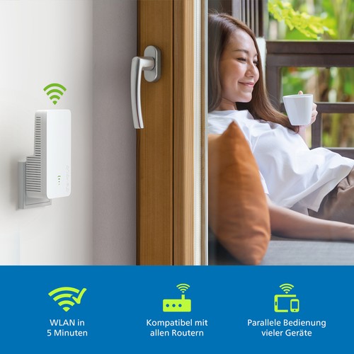devolo WiFi 6 Repeater 3000 Mesh Bundle 2x WLAN Verstärker 3000 Mbps - Bild 4 von 7