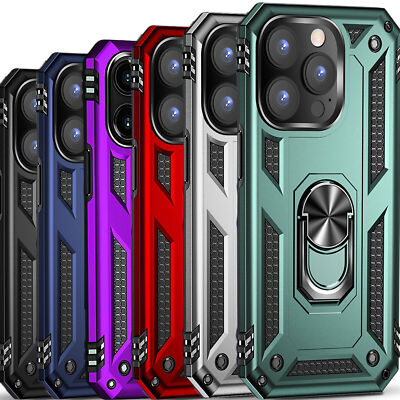 For iPhone 15 Pro Max 14 13 12 11 PLUS MINI Case Phone Cover Shockproof + Screen
