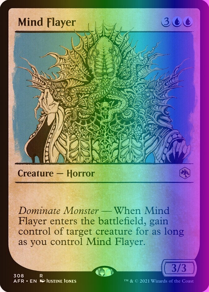 MTG Mind Flayer (308/471) Adventures in the Forgotten Realms NM