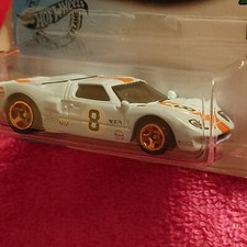 ATTRACTIVE HW 2019 FORD GT-40 SKY BLUE #8, GHC55, #1 ON RACE DAY GET YOURS TODAY