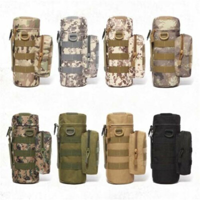 Wasserkocher Tasche Molle Trinkflaschenträger Halter Tasche Outdoor verstellbar Wasserkocher Tasche