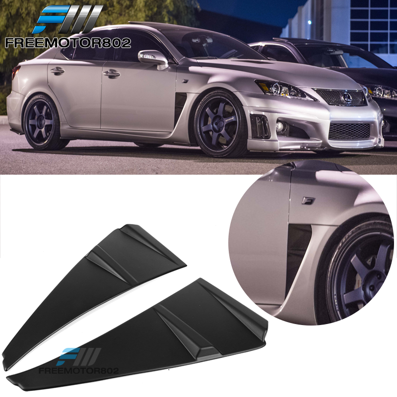 Fits 08-14 Lexus IS-F ISF Novel Style Side Vent Ducts Fits 08-14 Lexus IS-F ISF Novel Style Side Vent Ducts