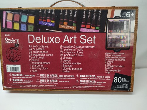 Darice Studio 71 Deluxe Art Set ~ 80 Pieces ~ New