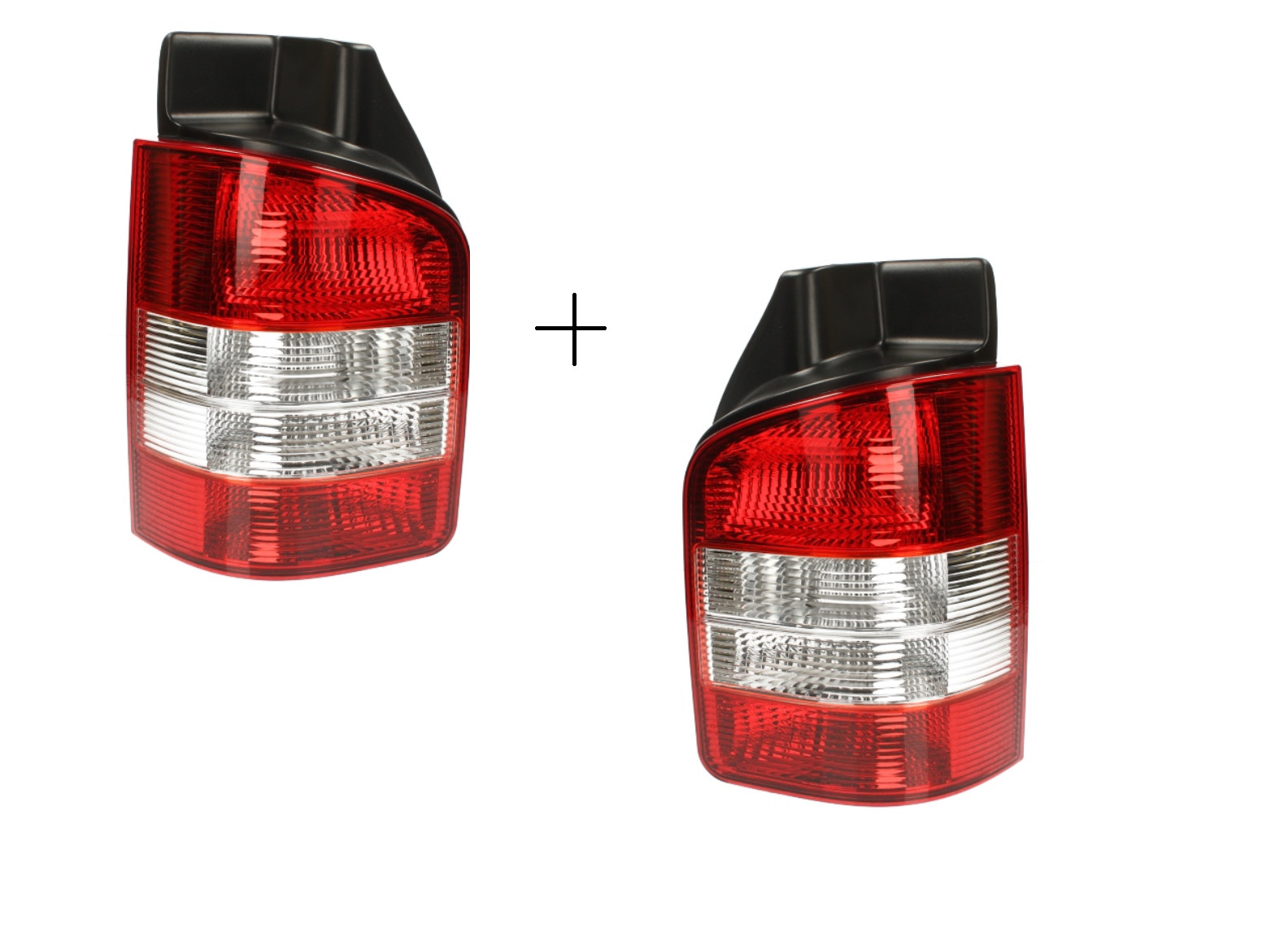 Réparer un feu cassé de Transporter T5 avec le bloc optique arrière droit rouge et blanc