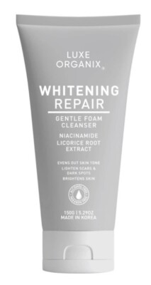 LUXE ORGANIX WHITENING REPAIR SANFTER SCHAUMREINIGER