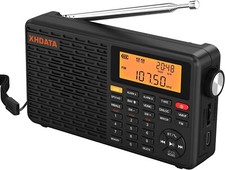 Portable Radio AM/FM/SW/LW/WB Weather Radio Shortwave Receiver w/ NOAA Alert