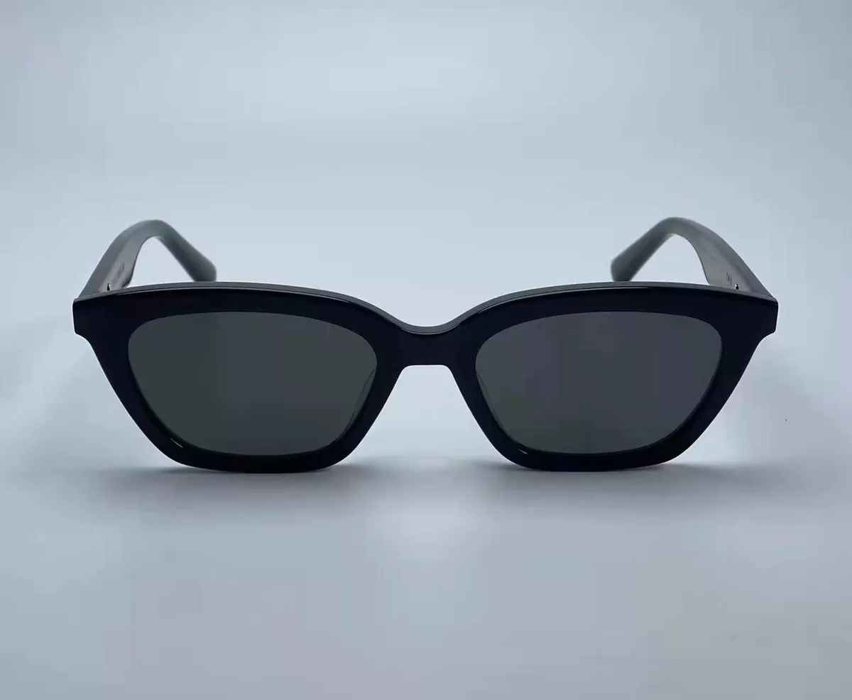 Gentle Monster Loti 01 Black Acetate Cat-eye Frame Sunglasses Black Package