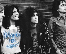 * BILL LEGEND * signed 8x10 photo * T-REX DRUMMER * COA * 4