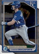 2024 BOWMAN CHROME PROSPECT KANSAS CITY ROYALS - CARSON ROCCAFORTE #BCP-33