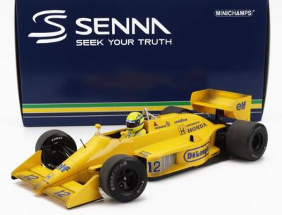 1:18 1987 Ayrton Senna (Dirty Version) -- Monaco Winner Lotus 99T -- Minichamps