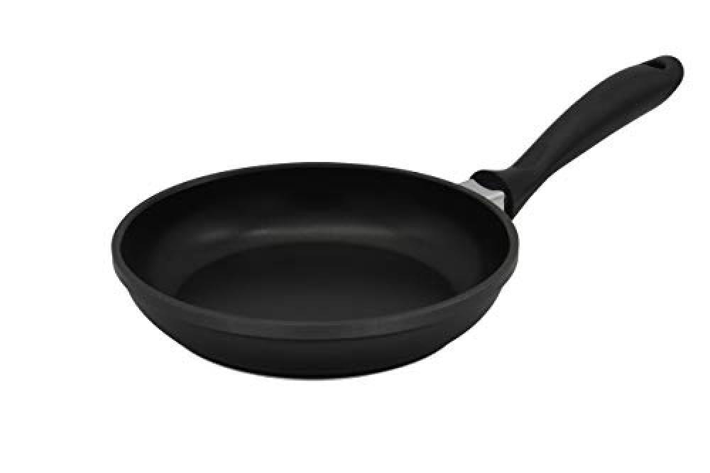 (TG. 28 cm) Karl Krüger A- Aluguss-Pfanne 28cm Leipzig, Flach - NUOVO