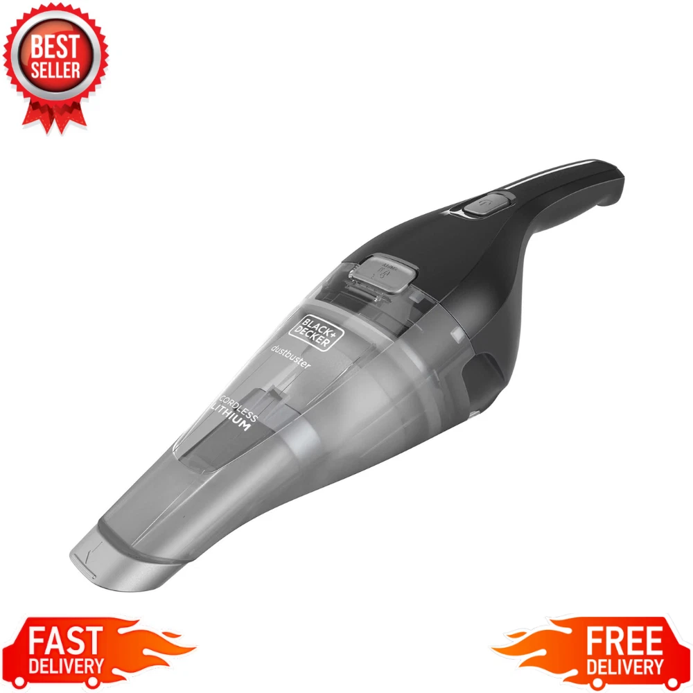 BLACK+DECKER Dustbuster QuickClean 7.2-Volt Cordless Car Handheld Vacuum in  the Handheld Vacuums department at