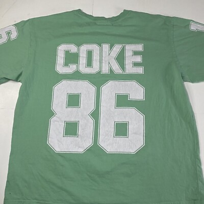 Coca Cola T Shirt Coke 86 Have A Good Day Tag Green Size XL Women s