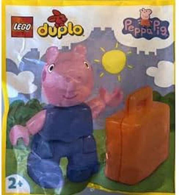 LEGO Peppa Pig Duplo: George Figure with Briefcase - Ages 3+