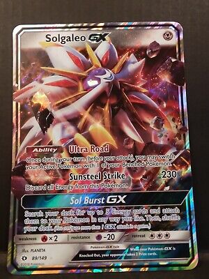 Solgaleo GX - 89/149 Ultra Rare - Sun & Moon Pokemon