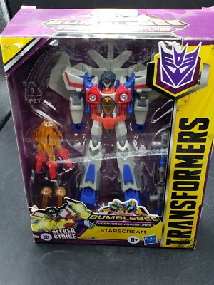 Transformers Bumblebee Cyberverse Adventures Starscream Seeker Strike Warrior N