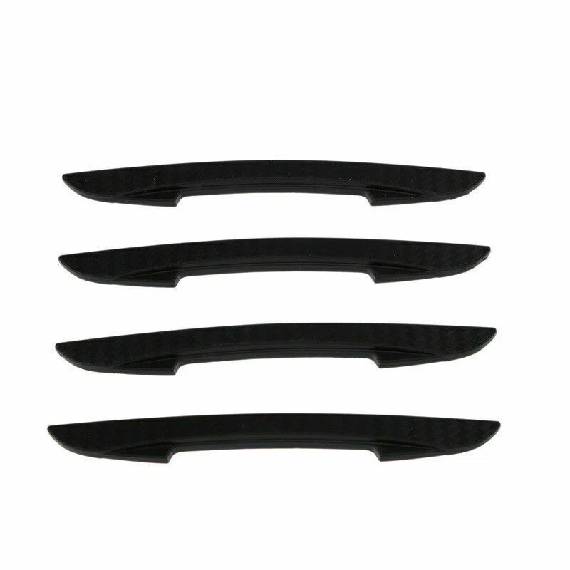 4x Protector de borde de puerta de coche Protector contra arañazos Anticolisión Borde Pegatinas PVC Negro Foto 2 de 4