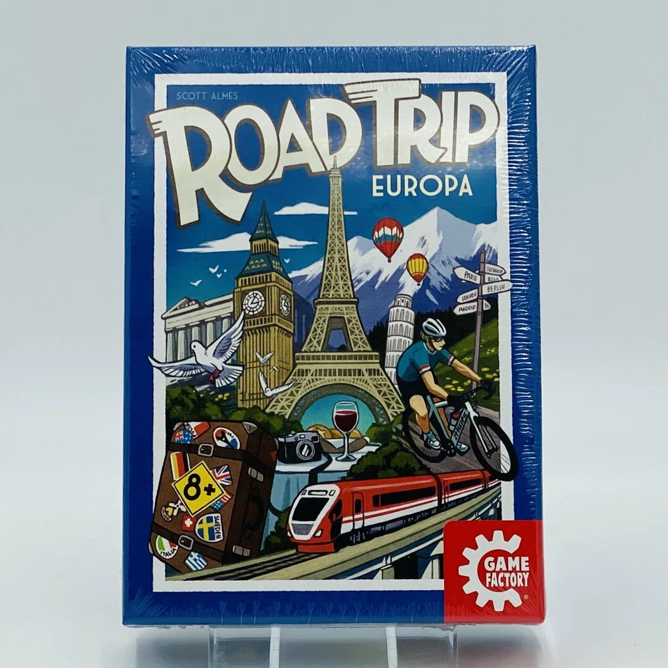 GAME FACTORY Road Trip Europa | Draft&Write | Deutsch