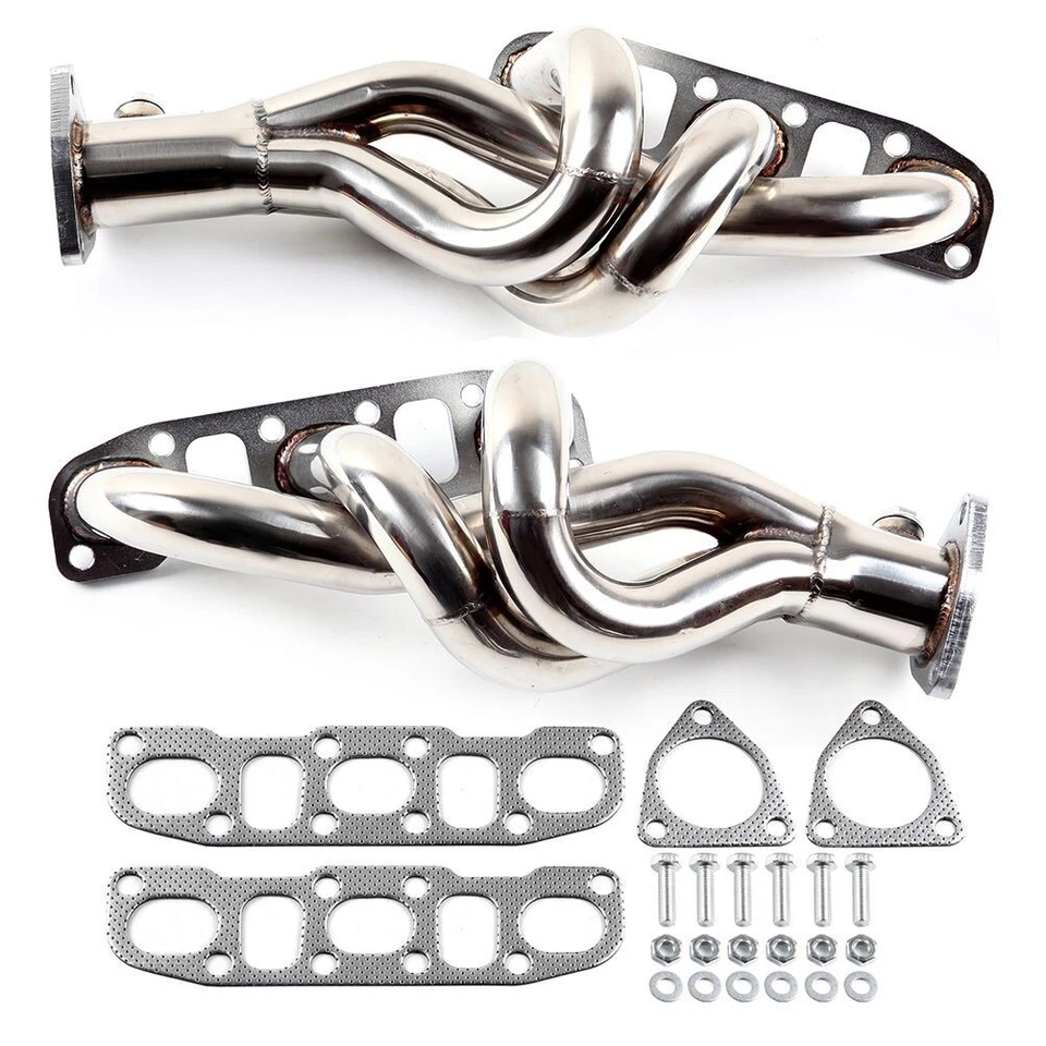 2003 - 2007 英菲尼迪 G35 2003 - 2006 年日产 350Z 3.5L 升不锈钢排气套件 — 第 3/4 张图片