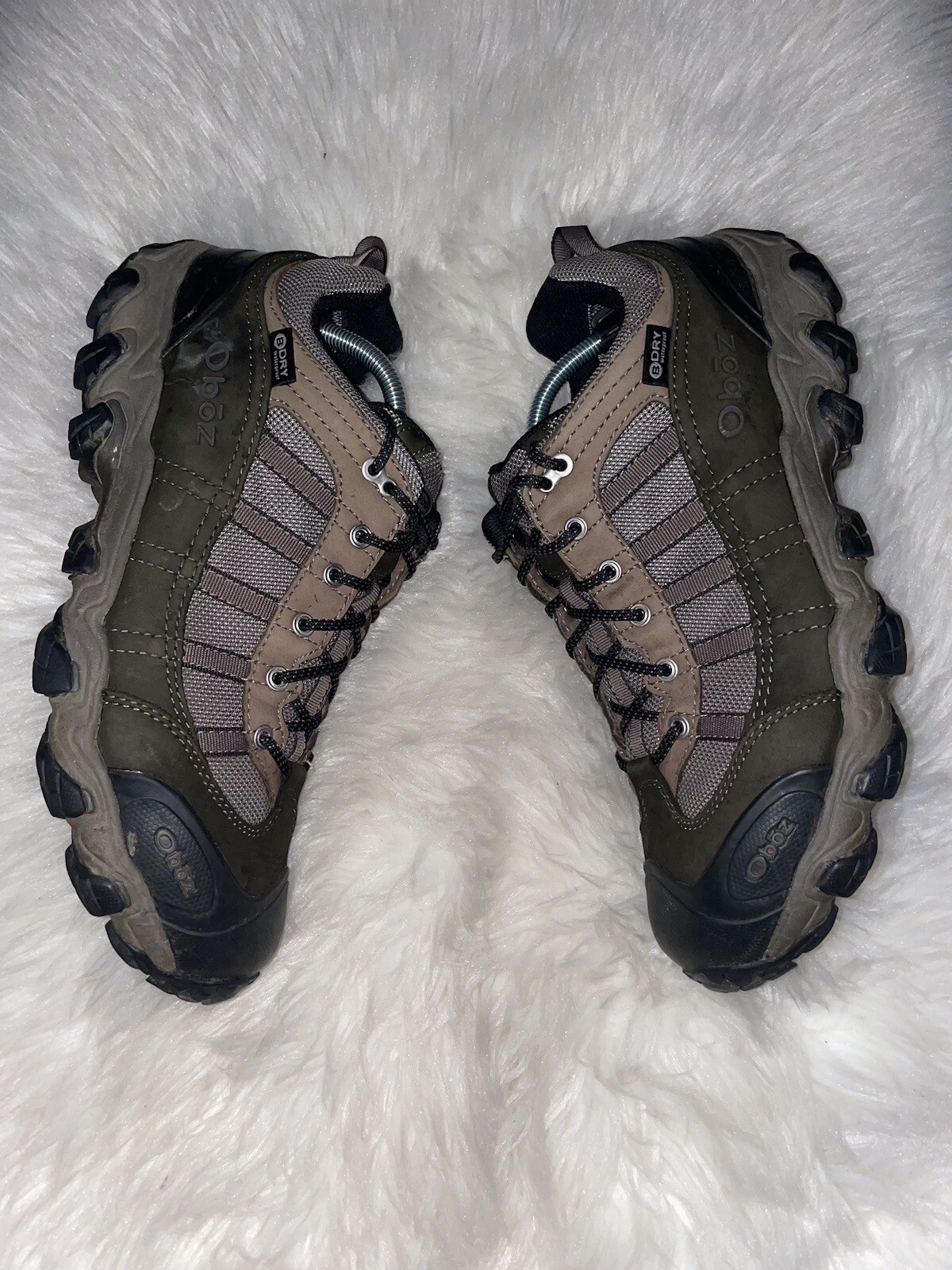 Oboz Tamarack Men’s Size 12 Hiking Shoes Brown BDry Waterproof Outdoor