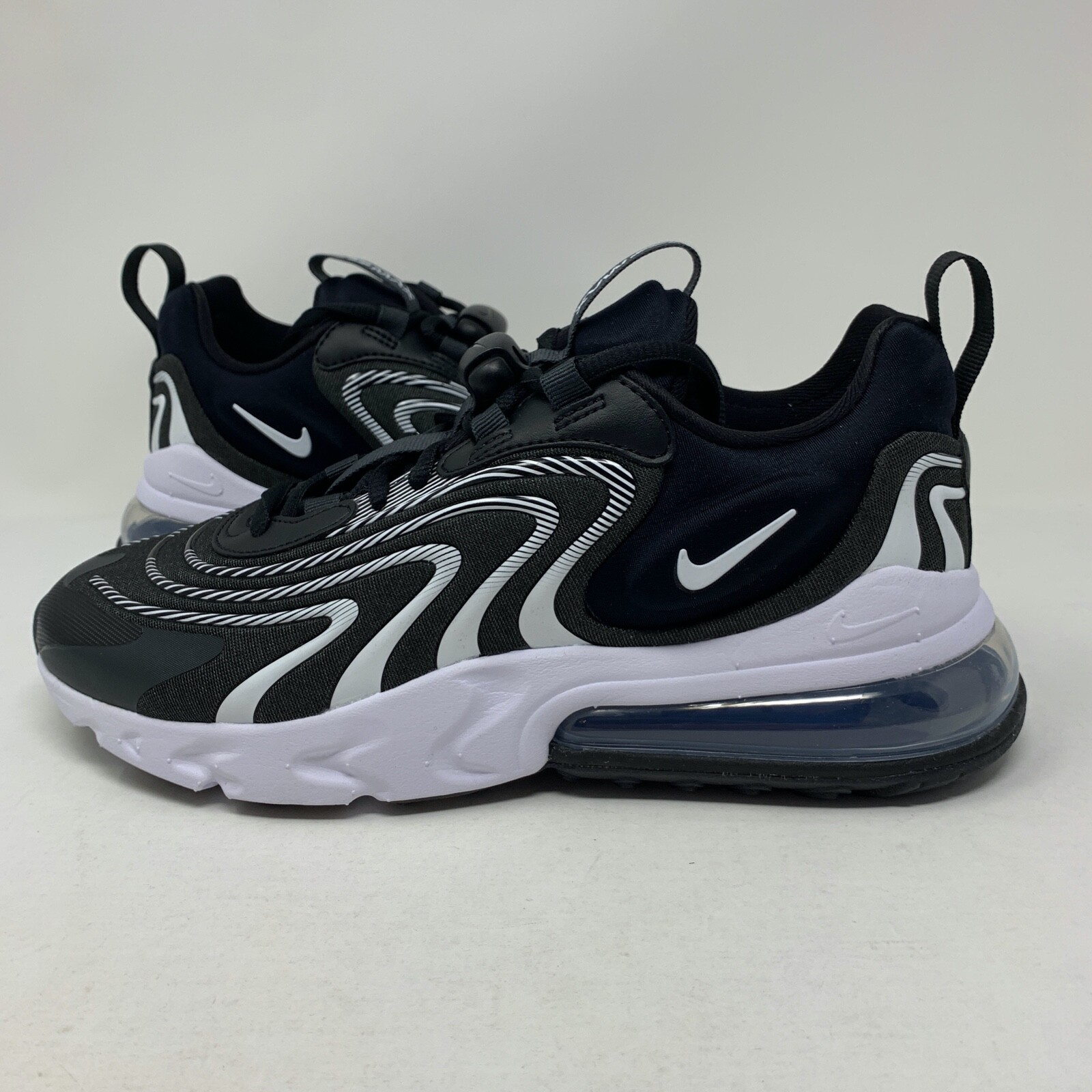 Size 9 5 Nike Air Max 270 React Eng Black Wolf Gray For Sale Online Ebay